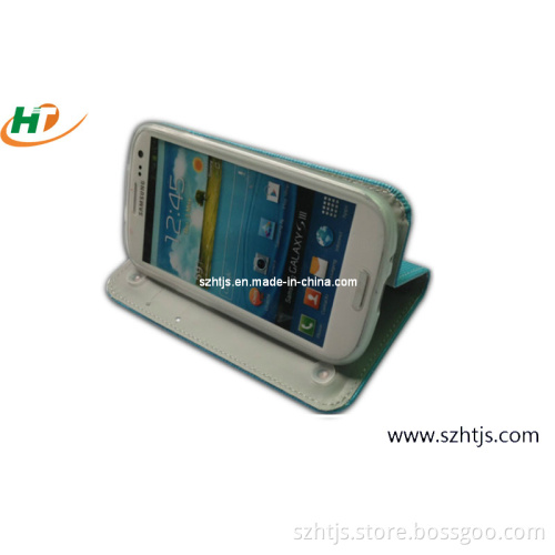 Colorful and Fashionable Leather Case, Mobile Phone Holster for Samsung Galaxy I9300